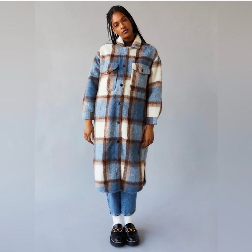 Obey Blue and white Emile Jacket
